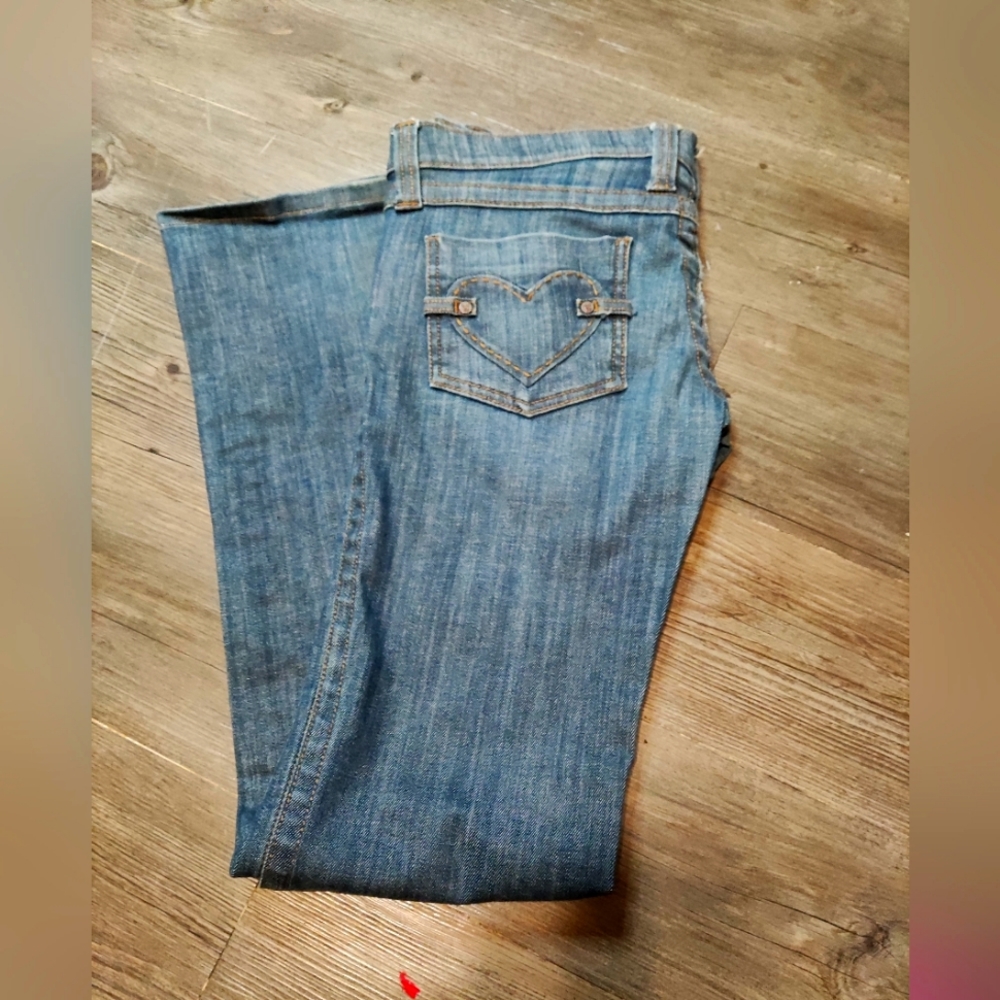 Frankie B heart Pocket Jeans